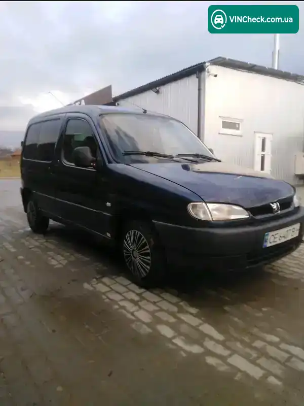 Peugeot Partner 2001, фото з оголошення 1 з 20, VIN VF35BWJYF60356877
