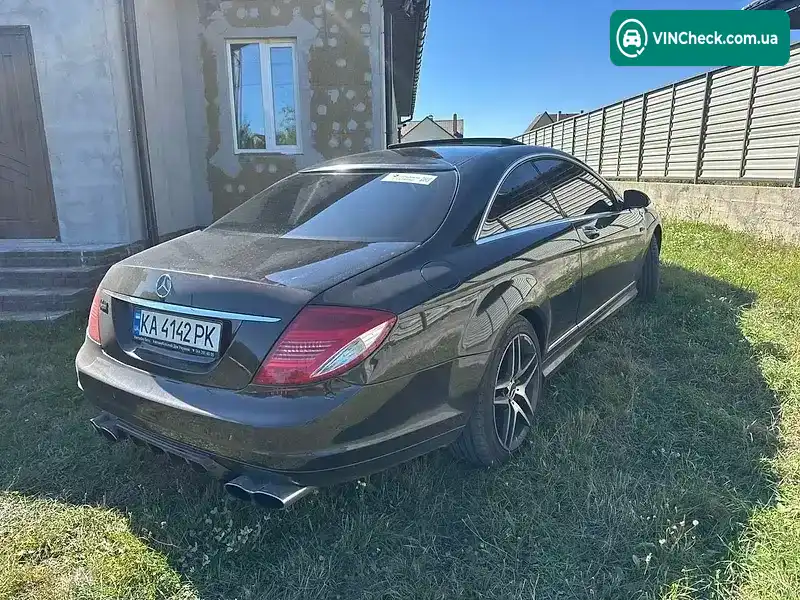 Mercedes-Benz CL-Class 2007, фото з оголошення 1 з 2, VIN WDDEJ71X37A007137