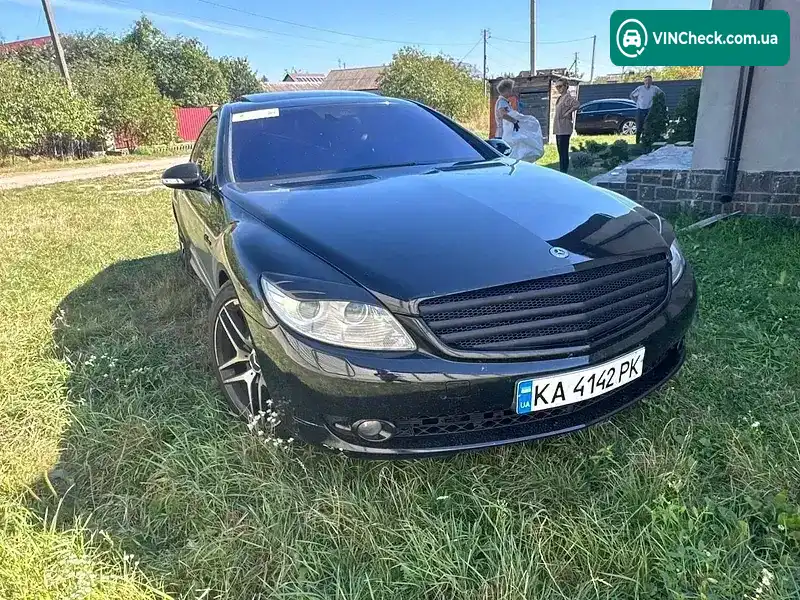 Mercedes-Benz CL-Class 2007, фото з оголошення 2 з 2, VIN WDDEJ71X37A007137