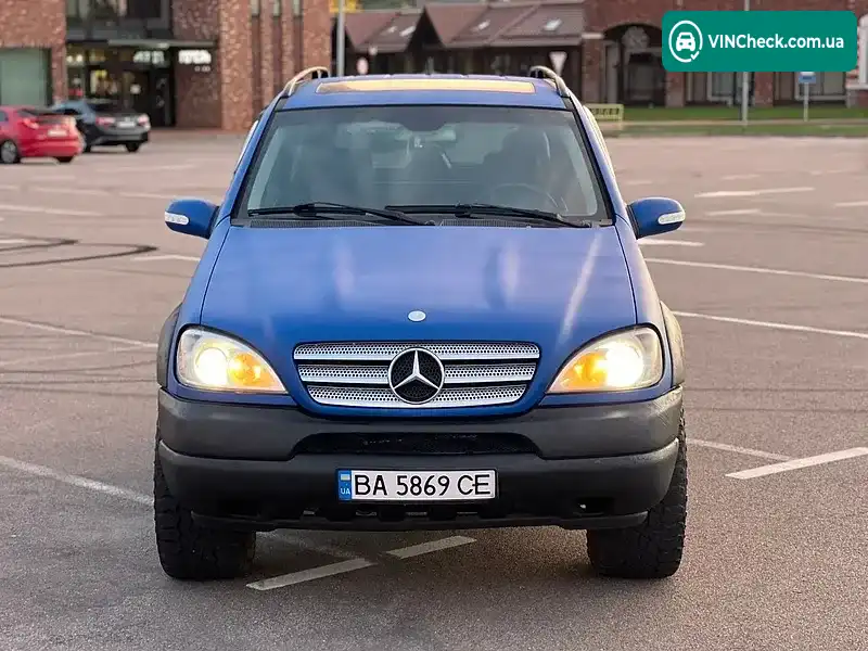 Mercedes-Benz M-Class 2002, фото з оголошення 2 з 20, VIN WDC1631741A396452