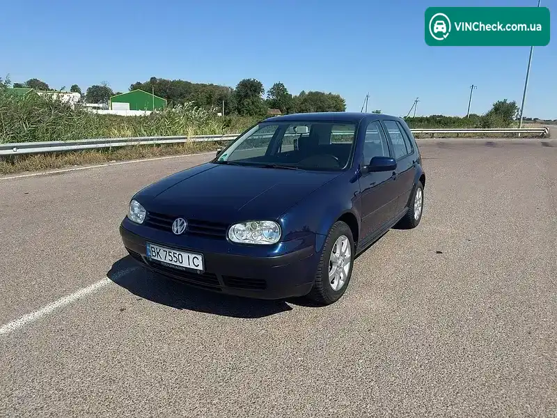 Volkswagen Golf 2000, фото з оголошення 1 з 8, VIN WVWZZZ1JZ1D393921