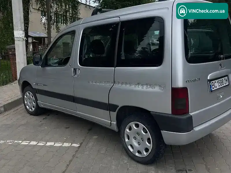 Peugeot Partner 2005, фото з оголошення 2 з 20, VIN VF3GJWJYB95150608
