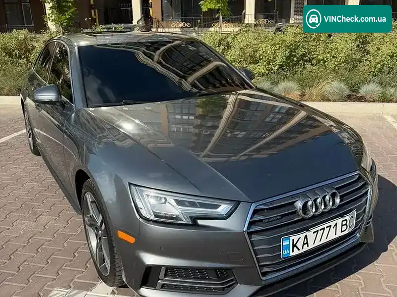 Audi A4 2018, фото з оголошення 2 з 20, VIN WAUENAF41JA128215