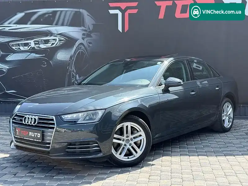 Audi A4 2017, фото з оголошення 1 з 20, VIN WAUANAF41HN036233
