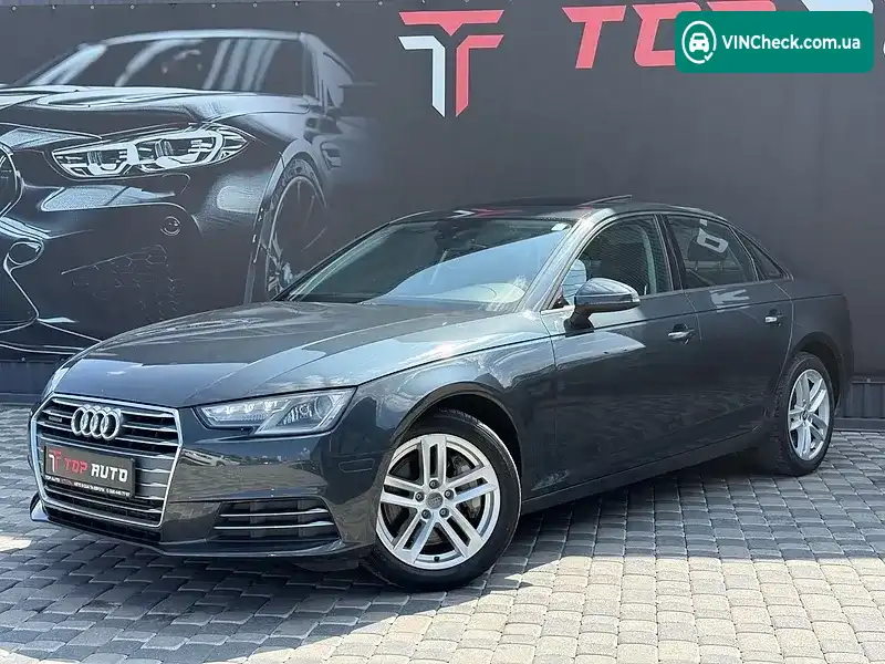 Audi A4 2017, фото з оголошення 2 з 20, VIN WAUANAF41HN036233