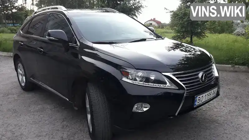 Lexus RX 2013, фото з оголошення 1 з 17, VIN 2T2BK1BA8DC186585
