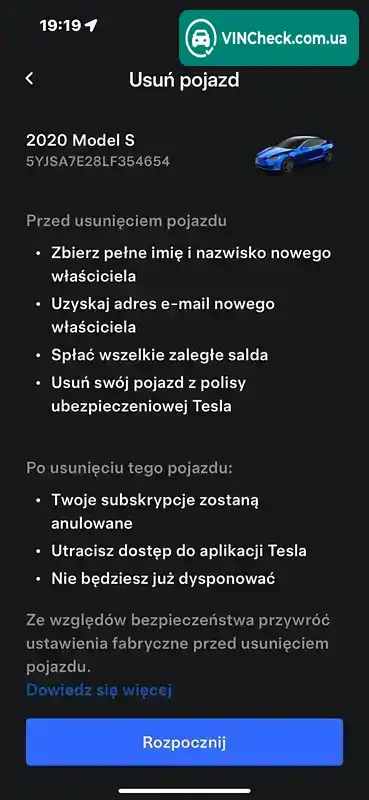 Tesla Model S 2019, фото з оголошення 2 з 21, VIN 5YJSA7E28LF354654