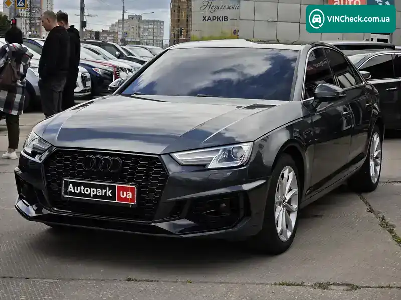 Audi A4 2019, фото з оголошення 1 з 20, VIN WAUGMAF4XKA038476