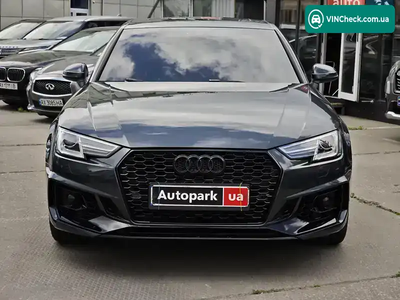 Audi A4 2019, фото з оголошення 2 з 20, VIN WAUGMAF4XKA038476