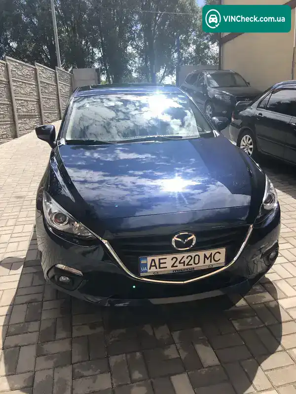 Mazda 3 2016, фото з оголошення 1 з 7, VIN JM1BM1V75G1323800