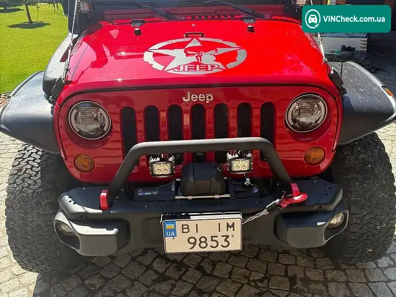Jeep Wrangler 2007, фото з оголошення 2 з 19, VIN 1J4GA64137L125692