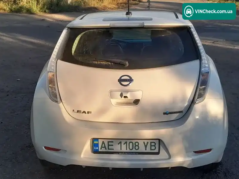 Nissan Leaf 2013, фото з оголошення 2 з 10, VIN 1N4AZ0CP1DC409380