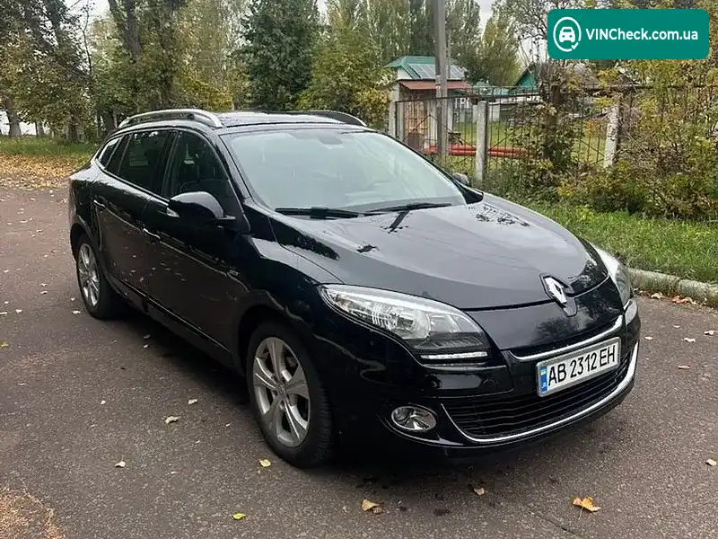 Renault Megane 2012, фото з оголошення 1 з 18, VIN VF1KZ140647144870