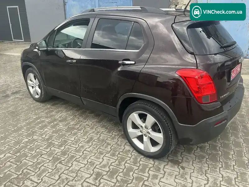 Chevrolet Trax 2014, фото з оголошення 1 з 9, VIN KL1BF76L9EB511932