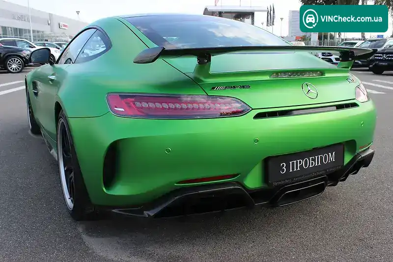 Mercedes-Benz AMG GT 2018, фото з оголошення, VIN WDD1903791A023519
