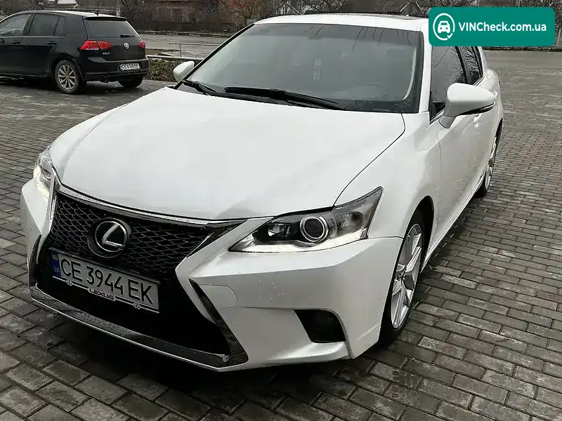 Lexus CT 2016, фото з оголошення 1 з 20, VIN JTHKD5BH7H2291589