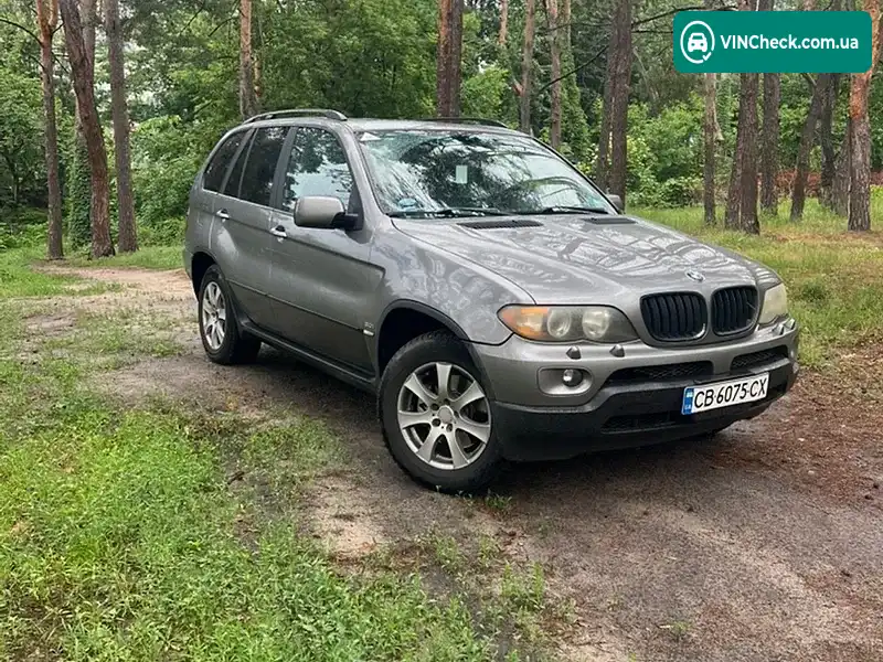 BMW X5 2004, фото з оголошення 1 з 7, VIN 5UXFA13514LU32121