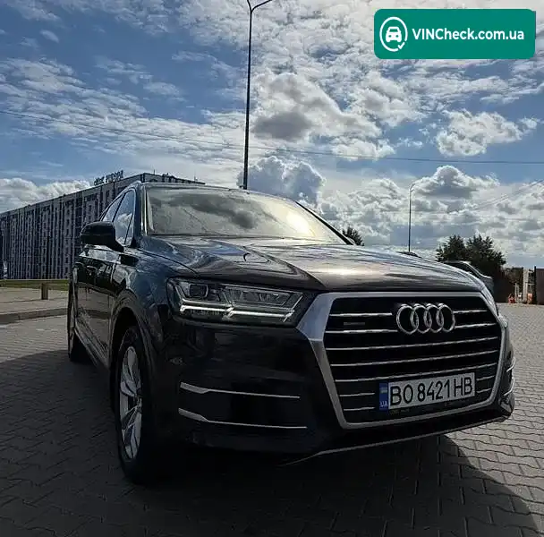 Audi Q7 2017, фото з оголошення 2 з 19, VIN WA1LAAF75HD007075