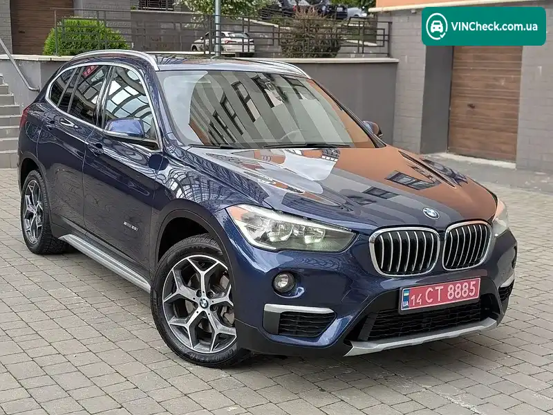 BMW X1 2018, фото з оголошення 1 з 20, VIN WBXHU7C36J5H43889