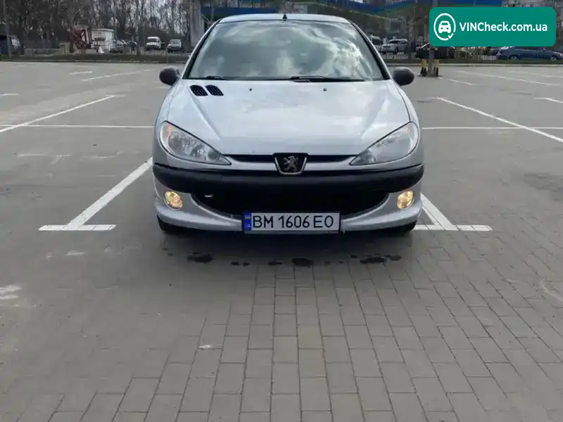 Peugeot 206 2006, фото з оголошення 2 з 13, VIN VF32BKFWA72766922