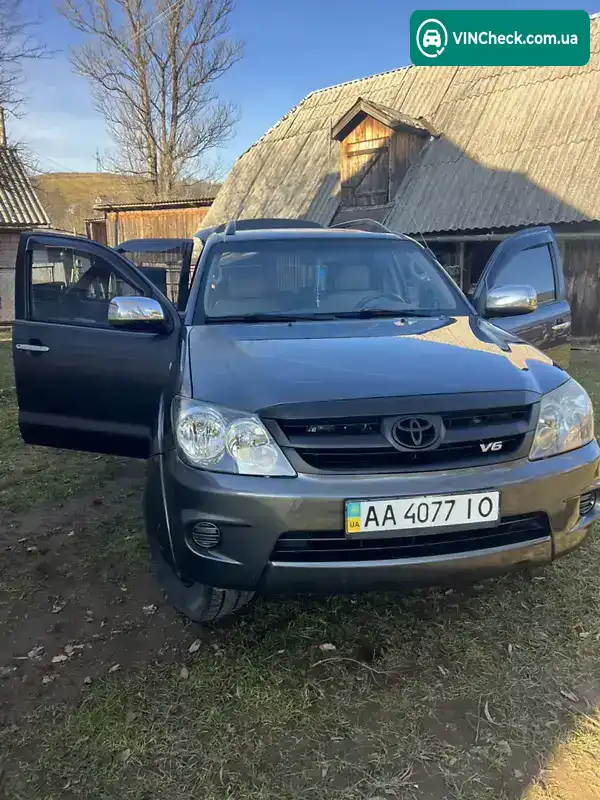 Toyota Fortuner 2008, фото з оголошення 1 з 12, VIN MHFYU59G507005310