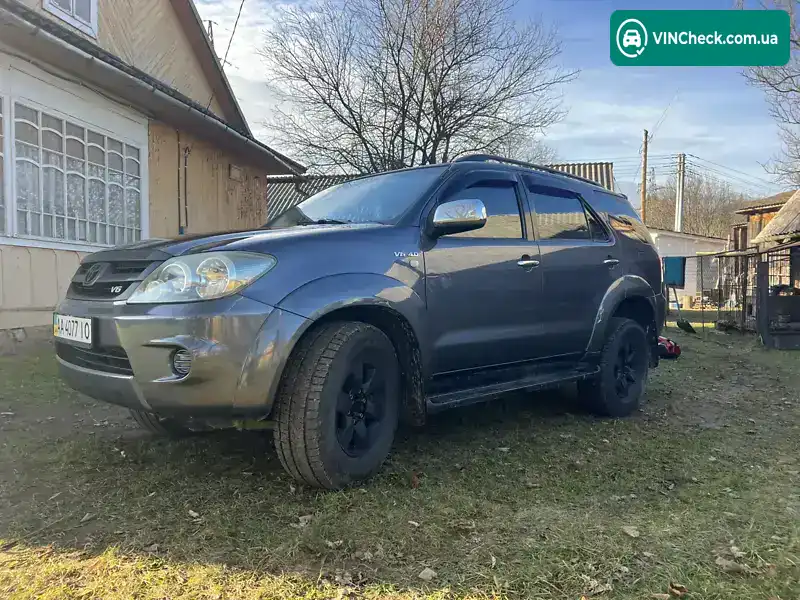 Toyota Fortuner 2008, фото з оголошення 2 з 12, VIN MHFYU59G507005310