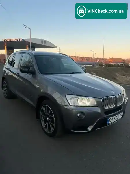 BMW X3 2012, фото з оголошення 2 з 12, VIN WBAWY510100A36715