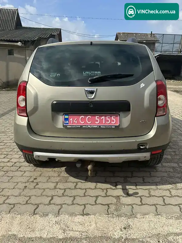 Dacia Duster 2011, фото з оголошення 2 з 9, VIN UU1HSDACN46614872