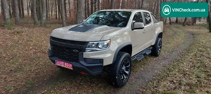 Chevrolet Colorado 2022, фото з оголошення 1 з 20, VIN 1GCGTEEN5N1276229