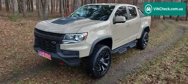 Chevrolet Colorado 2022, фото з оголошення 2 з 20, VIN 1GCGTEEN5N1276229