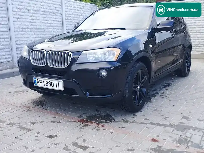 BMW X3 2011, фото з оголошення 2 з 10, VIN 5UXWX5C55BL711929