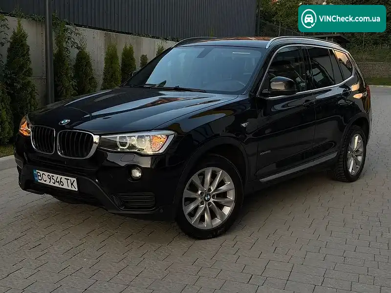 BMW X3 2017, фото з оголошення 1 з 20, VIN 5UXWX9C33H0W72712