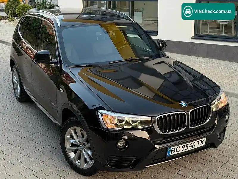 BMW X3 2017, фото з оголошення 2 з 20, VIN 5UXWX9C33H0W72712