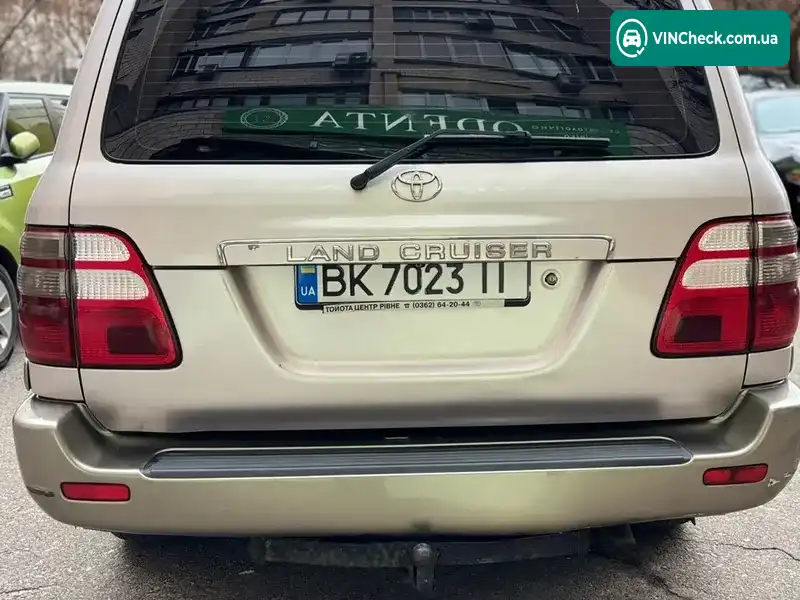 Toyota Land Cruiser 2003, фото з оголошення 2 з 7, VIN JTEHC05J704020102
