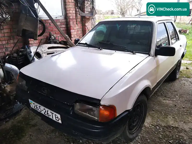 Ford Orion 1988, фото з оголошення 2 з 17, VIN WF0FXXGCAFJY96590