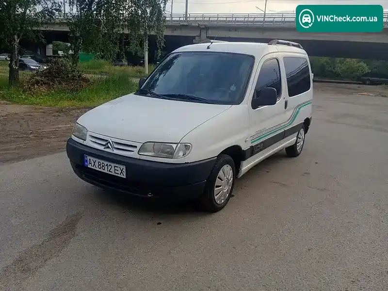 Citroen Berlingo 2002, фото з оголошення 2 з 15, VIN VF7MBHFXB65856709
