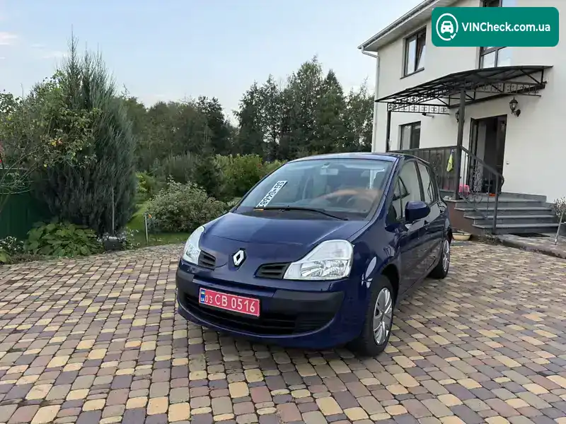 Renault Modus 2010, фото з оголошення 1 з 20, VIN VF1JP0B0A41152254