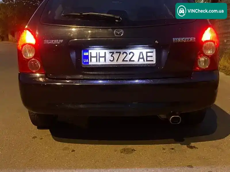 Mazda 323 2003, фото з оголошення 2 з 20, VIN JMZBJ14M231503356