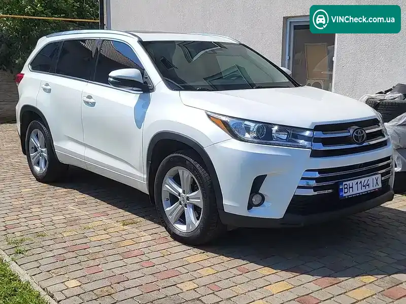 Toyota Highlander 2017, фото з оголошення 1 з 9, VIN 5TDJZRFH5HS435066