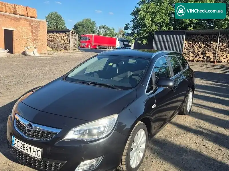 Opel Astra 2012, фото з оголошення 1 з 16, VIN W0LPE8EC9C8081795
