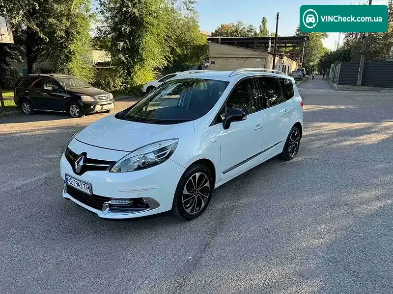 Renault Scenic 2016, фото з оголошення 1 з 20, VIN VF1JZ03BH55865385