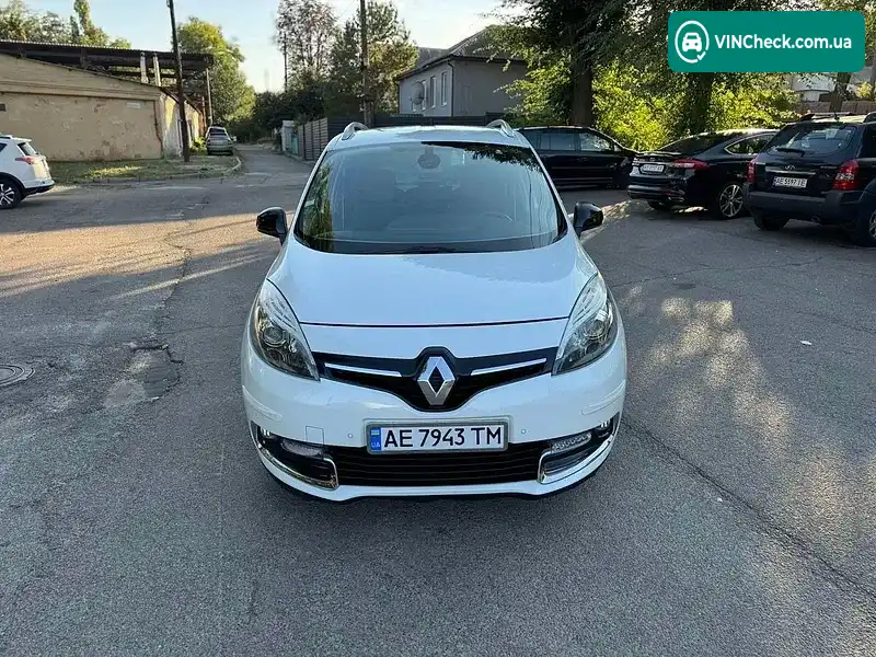 Renault Scenic 2016, фото з оголошення 2 з 20, VIN VF1JZ03BH55865385