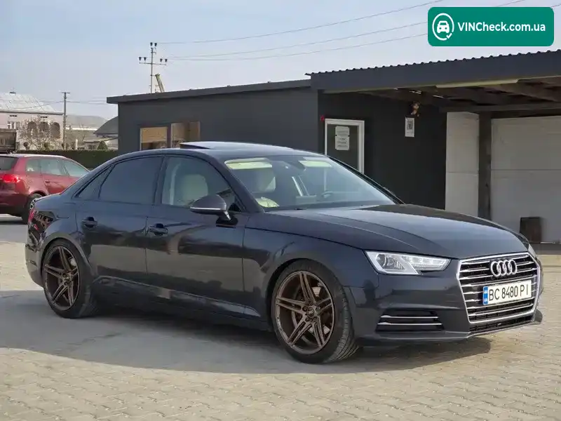 Audi A4 2016, фото з оголошення 1 з 14, VIN WAUGMAF4XHN042335