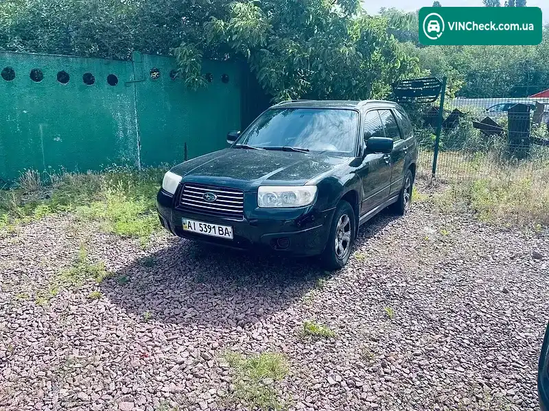 Subaru Forester 2007, фото з оголошення 1 з 20, VIN JF1SG5LW47G116941