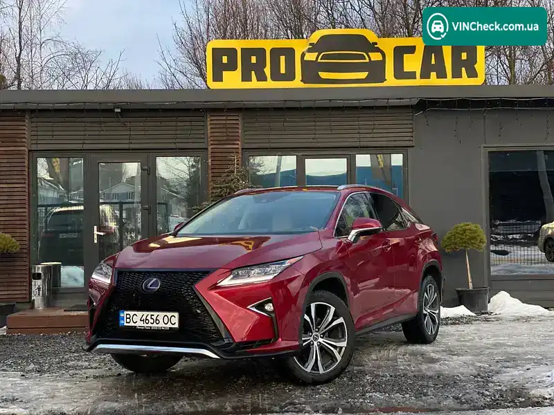 Lexus RX 2018, фото з оголошення 1 з 20, VIN 2T2ZZMCA2KC129676