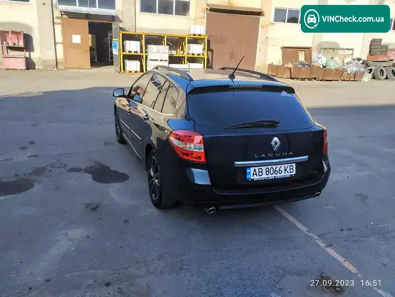 Renault Laguna 2010, фото з оголошення 1 з 15, VIN VF1KT2W0643228576