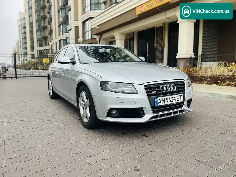 Audi A4 2010, фото з оголошення 1 з 20, VIN WAUZZZ8K6AA167818