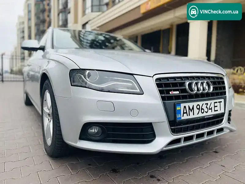 Audi A4 2010, фото з оголошення 2 з 20, VIN WAUZZZ8K6AA167818