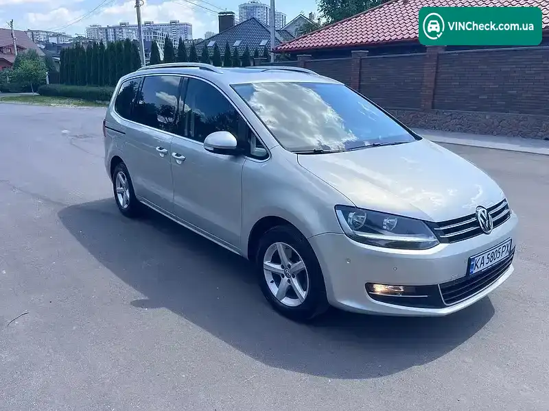 Volkswagen Sharan 2013, фото з оголошення 1 з 20, VIN WVWZZZ7NZEV001193