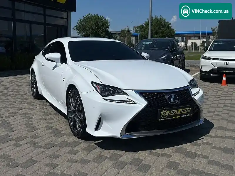 Lexus RC 2016, фото з оголошення 1 з 20, VIN JTHHA5BC3G5000395
